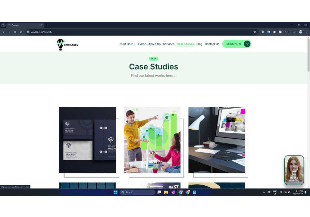 case studies page